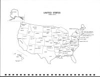 United States Map, Osceola County 1978
